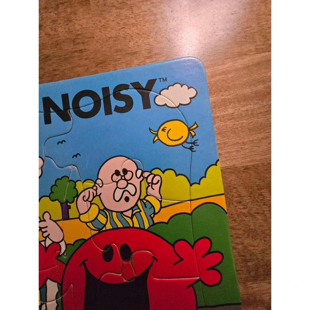 Vintage 1982 Mr Noisy Puzzle Mr Men Roger Hargreaves Price Stern Sloan‎ 80s Toy
